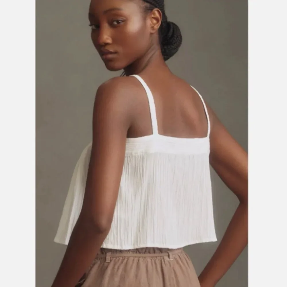 Brand New Anthropologie Sunday in Brooklyn Bow-Tie Tank - Picture 2 of 5